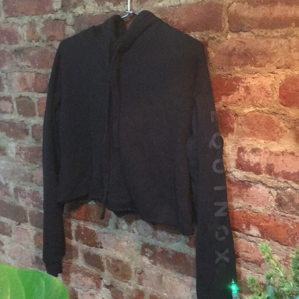 Equinox cropped hoodie